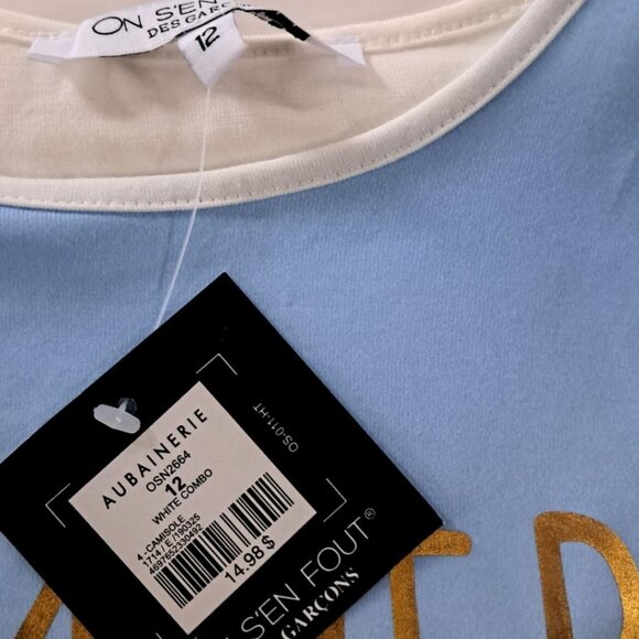 On s'en fout des garcons dog summer sunglasses beach sleeveless top NWT girl 12 - Picture 4 of 4